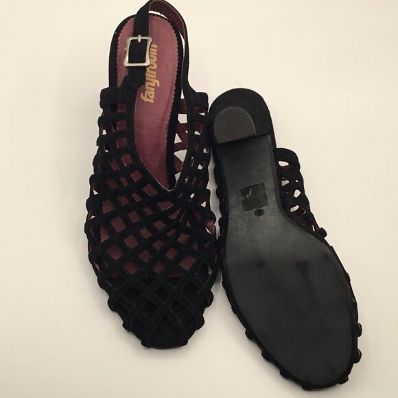 Fanylrobin Black Net Style Shoe - Picture 5 of 5